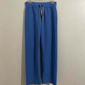 FIGS ceil blue XS regular Livingston pants like new
